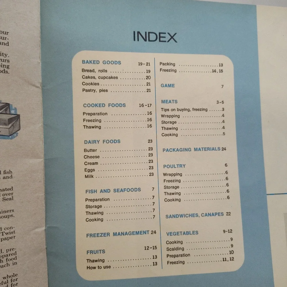 How To Make the Most of Your Freezer Booklet by Frigidaire